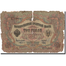 Banconote, Russia, 3 Rubles, 1905, KM:9c, 1905, D