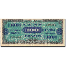 Geldschein, Frankreich, 100 Francs, 1945 Verso France, 1945, 1945, SS