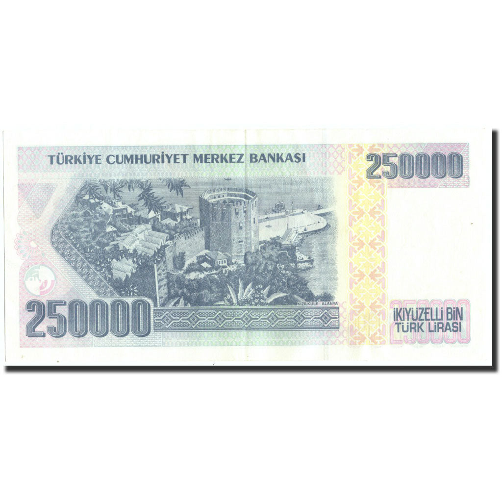 Billet, Turquie, 250,000 Lira, 1970, 1970-10-14, KM:207, SUP