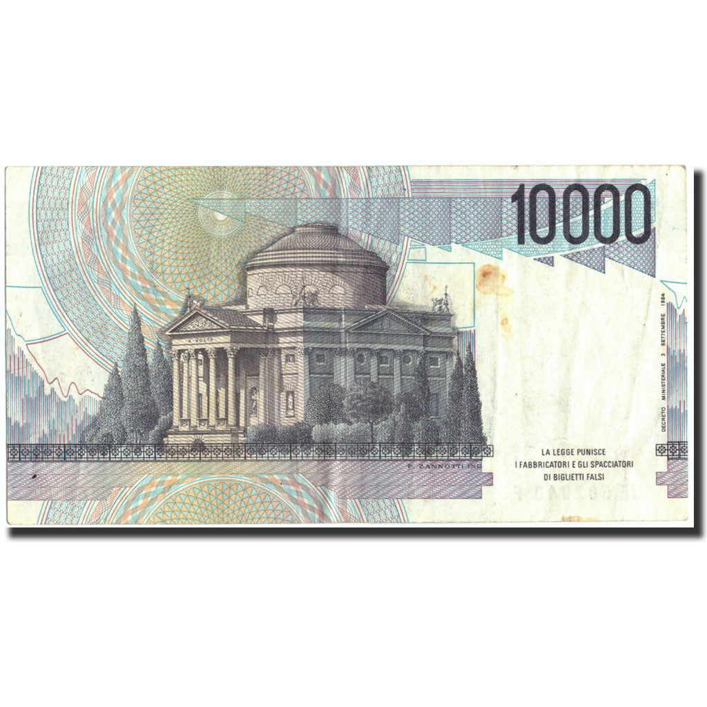 Banconote, Italia, 10,000 Lire, 1984, KM:112b, 1984-09-03, BB+