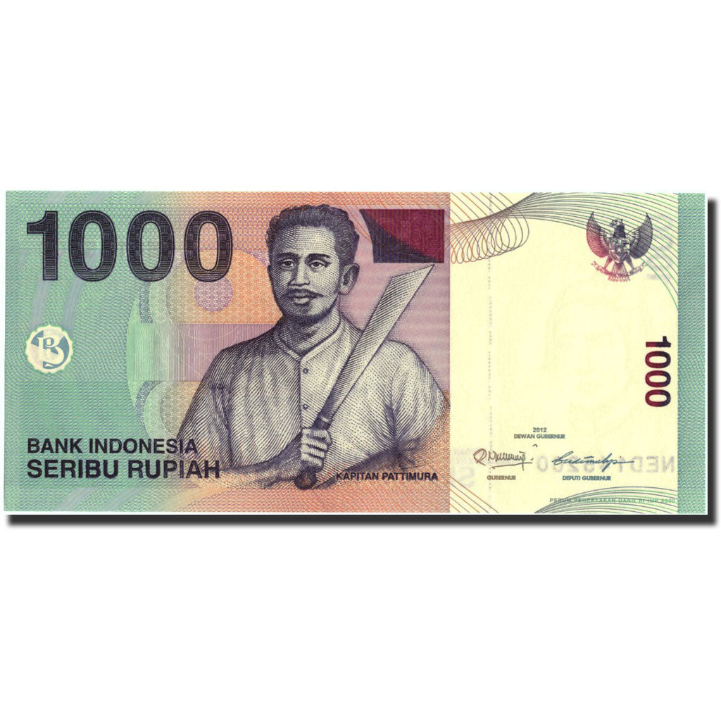 Banknote, Indonesia, 1000 Rupiah, 2012, 2012, KM:141i, UNC(64)