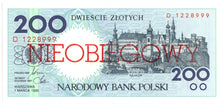 Banconote, Polonia, 200 Zlotych, 1990, KM:171a, 1990-03-01, FDS