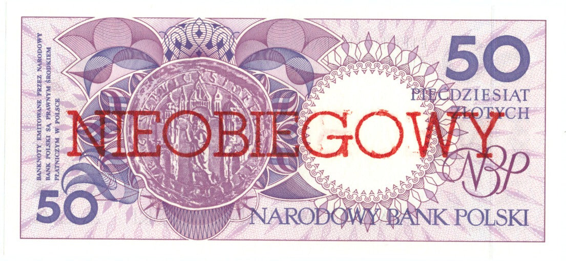 Billet, Pologne, 50 Zlotych, 1990, 1990-03-01, KM:169a, NEUF