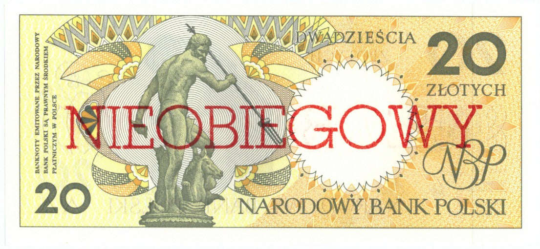 Banconote, Polonia, 20 Zlotych, 1990, KM:168a, 1990-03-01, FDS
