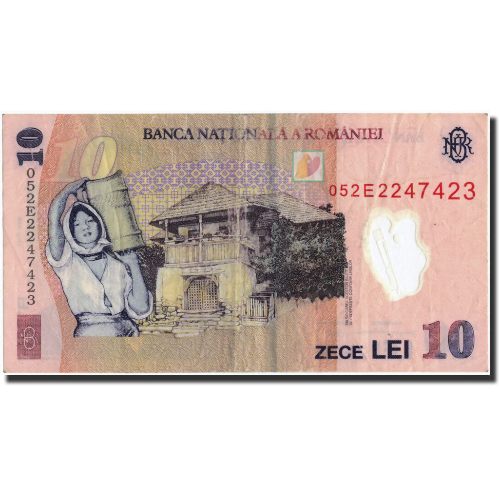 Geldschein, Rumänien, 10 Lei, 2005, 2005-07-01, KM:119a, SS