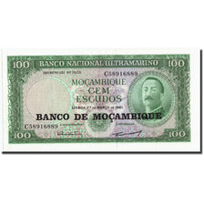 Banconote, Mozambico, 100 Escudos, 1961, KM:117a, 1961-03-27, BB+
