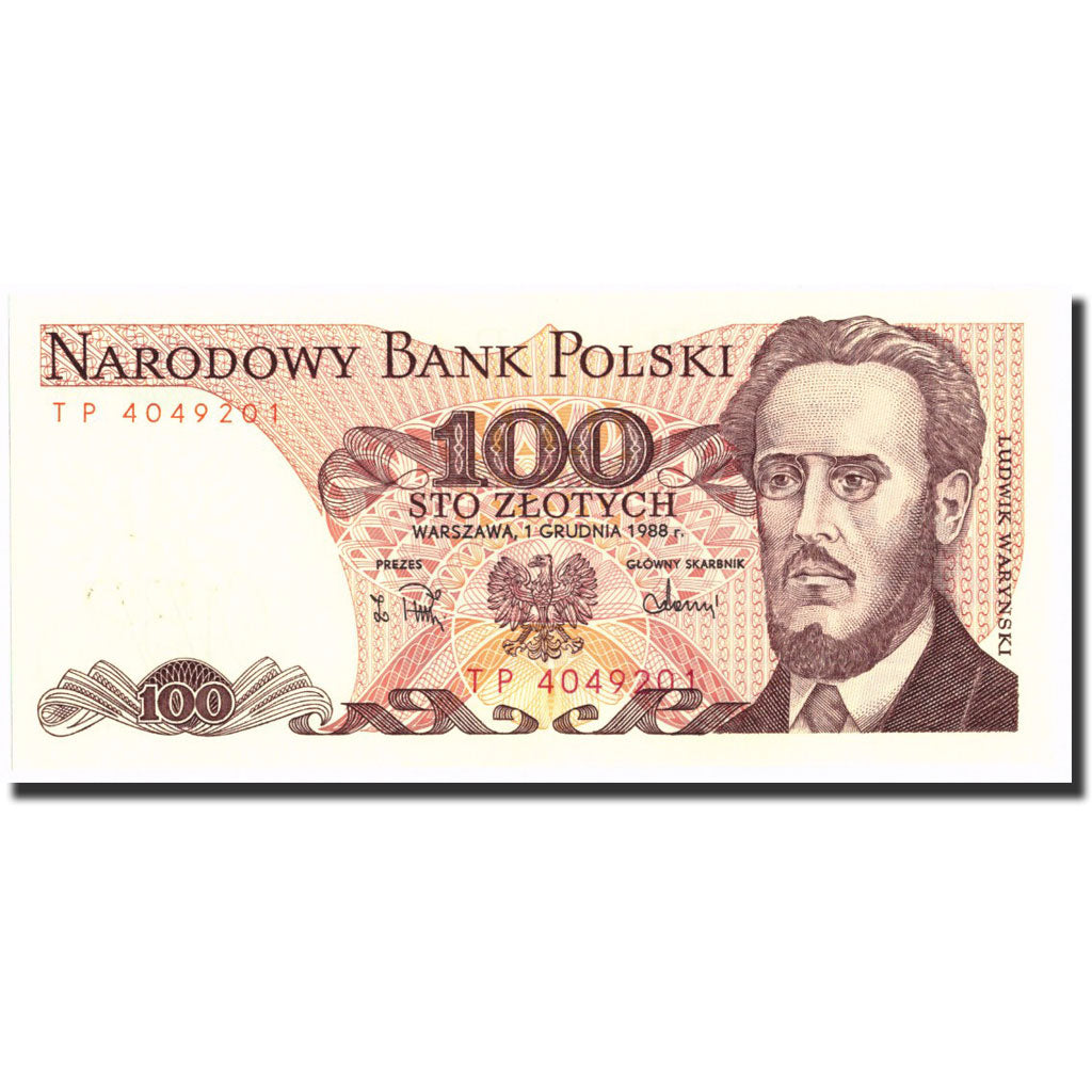 Banconote, Polonia, 100 Zlotych, 1988, KM:143e, 1988-05-01, SPL