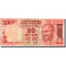 Banknot, India, 20 Rupees, 2006, 2006, KM:96a, VF(20-25)