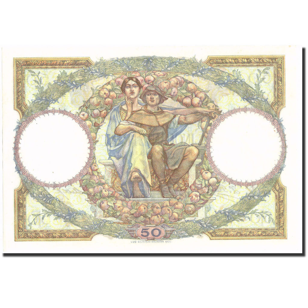 Francia, 50 Francs, Luc Olivier Merson, 1927-12-24, X.1578, SPL-