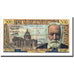 Billete, Francia, 5 Nouveaux Francs on 500 Francs, 1955-1959 Overprinted with