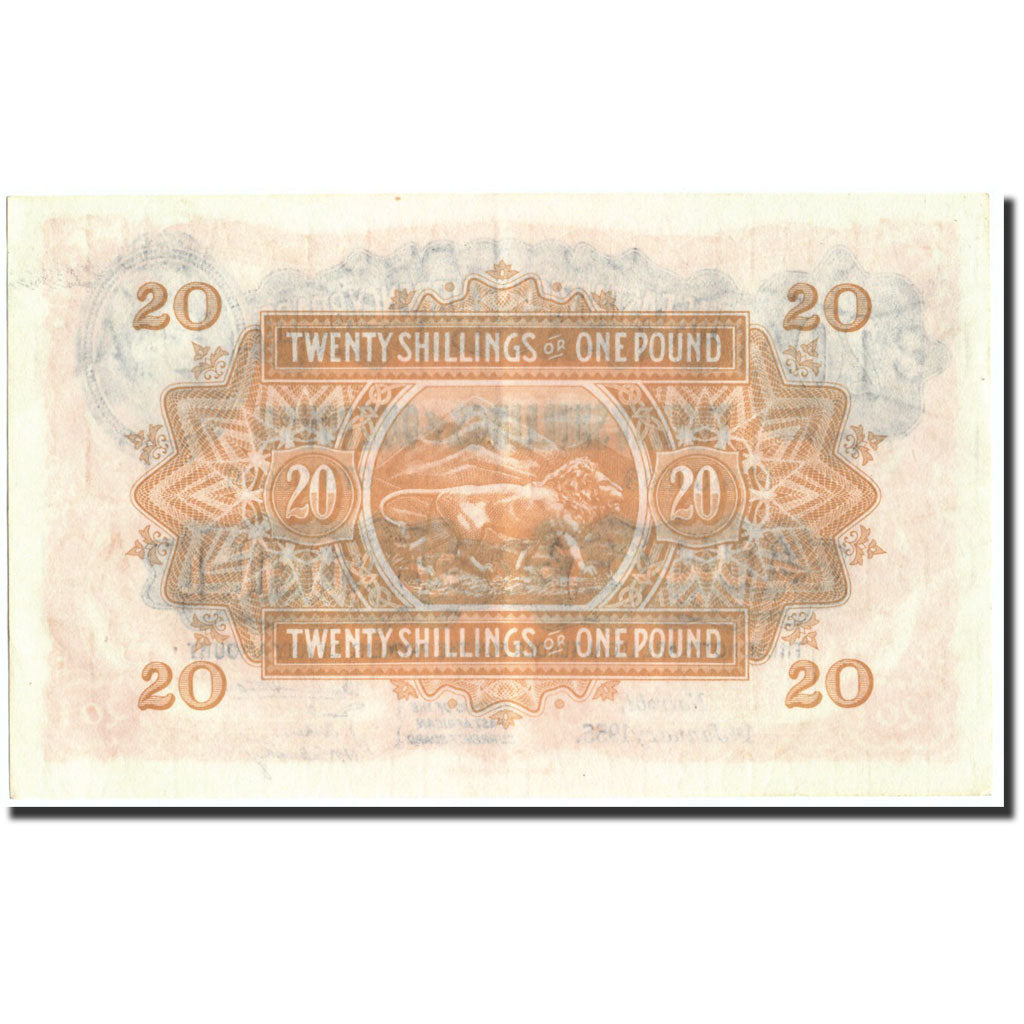 Banknote, EAST AFRICA, 20 Shillings = 1 Pound, 1955, 1955-01-01, KM:35