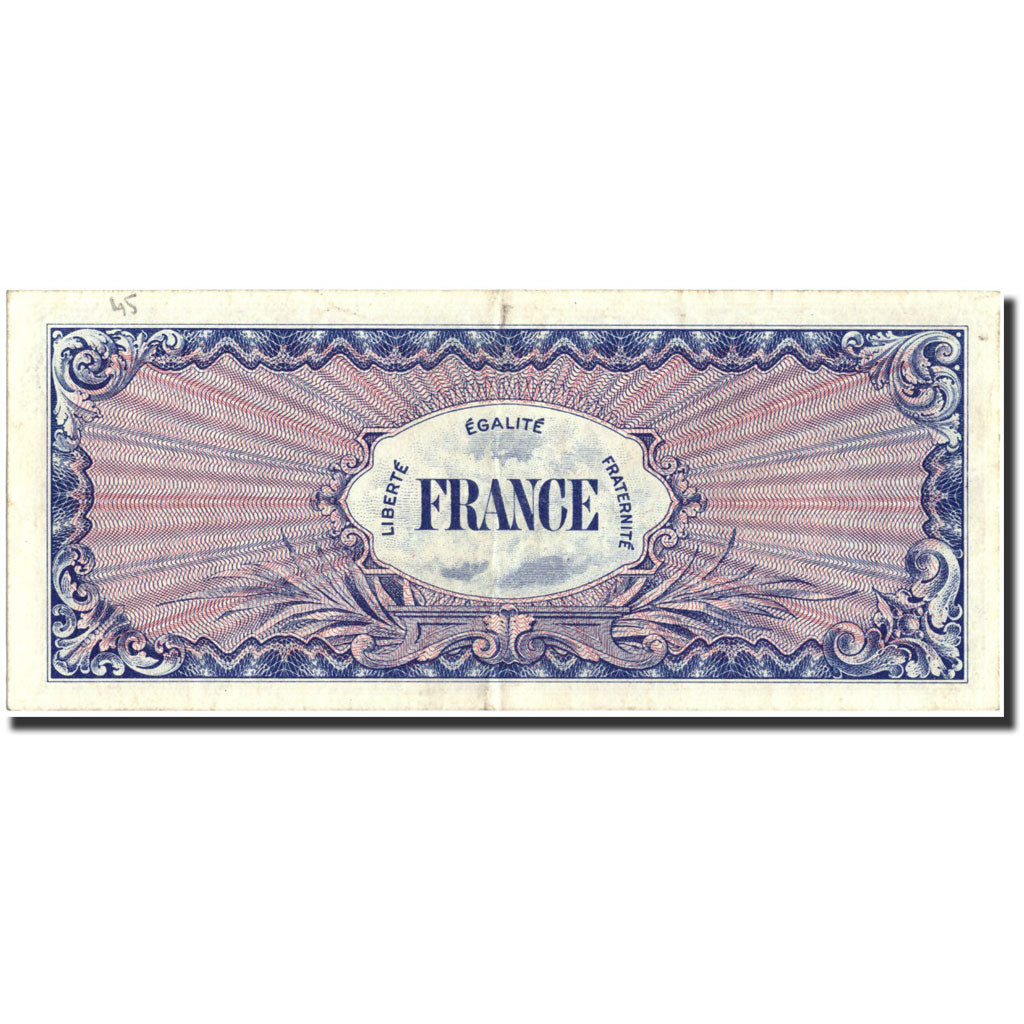 France, 100 Francs, 1945 Verso France, 1945, 1945, EF(40-45), Fayette:VF25.10