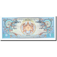 Banknote, Bhutan, 1 Ngultrum, undated (1981), Undated, KM:5, UNC(65-70)