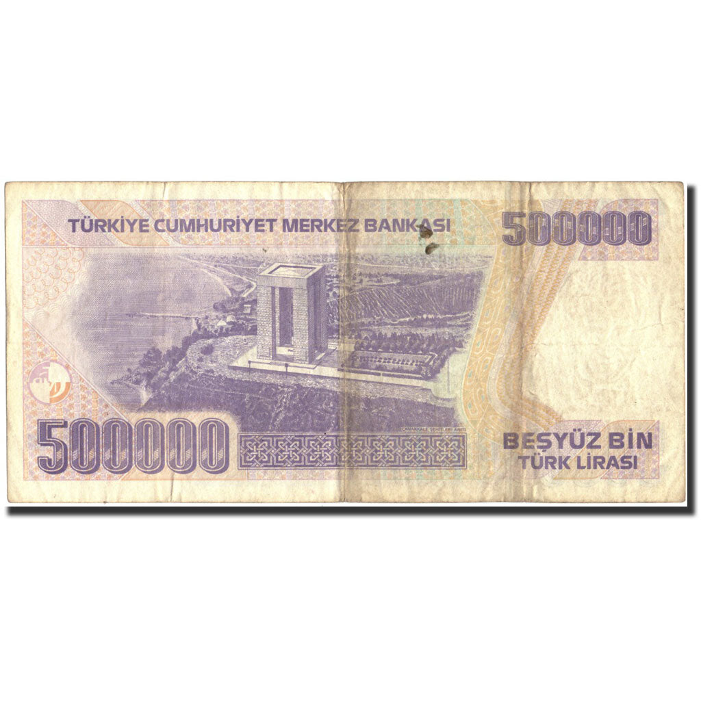 Banknote, Turkey, 500,000 Lira, 1970, 1970, KM:212, VF(20-25)