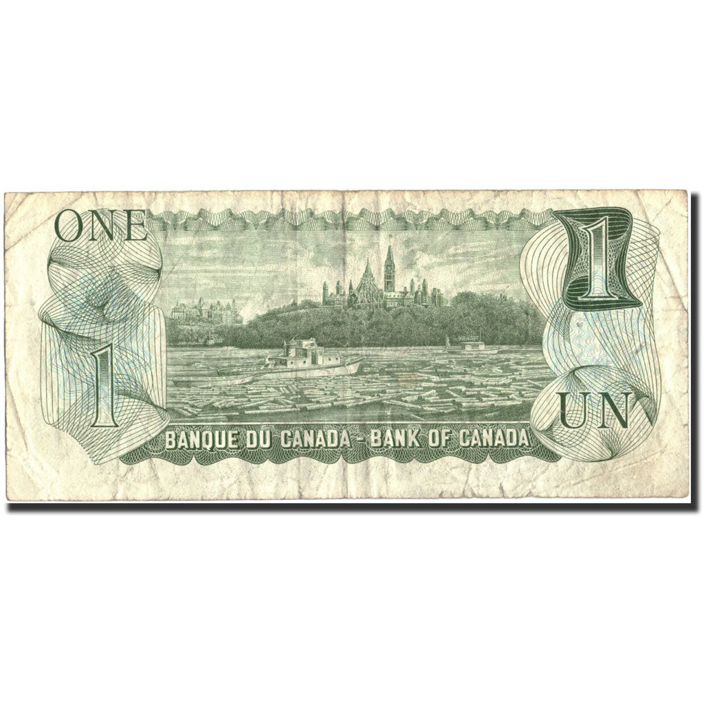 Banknote, Canada, 1 Dollar, 1973, 1973, KM:85c, F(12-15)