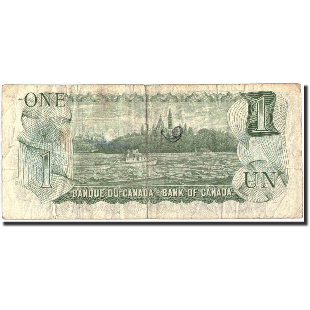 Biljet, Canada, 1 Dollar, 1973, 1973, KM:85c, B
