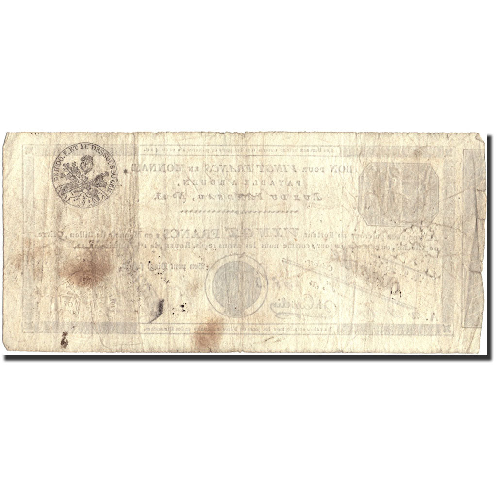 Francia, 20 Francs, An 12 (1804), B+, KM:S245b