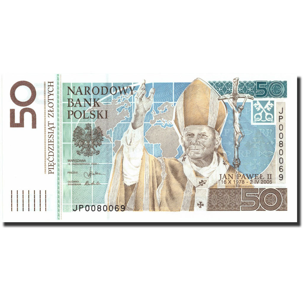 Billet, Pologne, 50 Zlotych, 2006, 2006, KM:178, NEUF