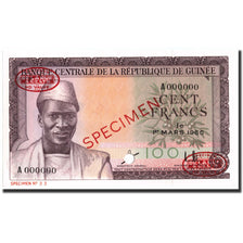Guinea, 100 Francs, 1960-03-01, Specimen, UNC 64, PMG