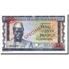 Guinea, 500 Francs, 1960-03-01, Specimen, UNC 64, PMG