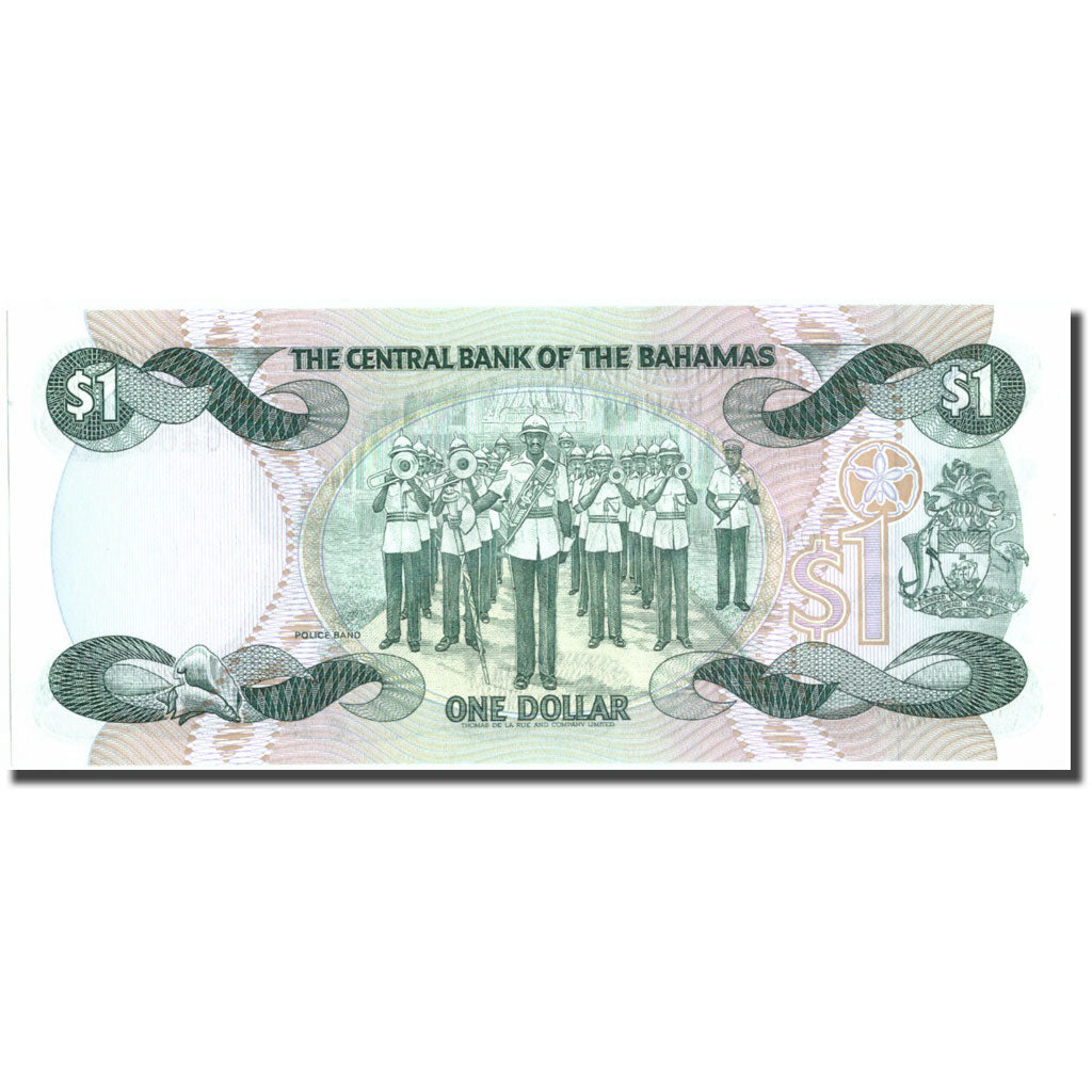 Banconote, Bahamas, 1 Dollar, 1974, KM:43a, SPL