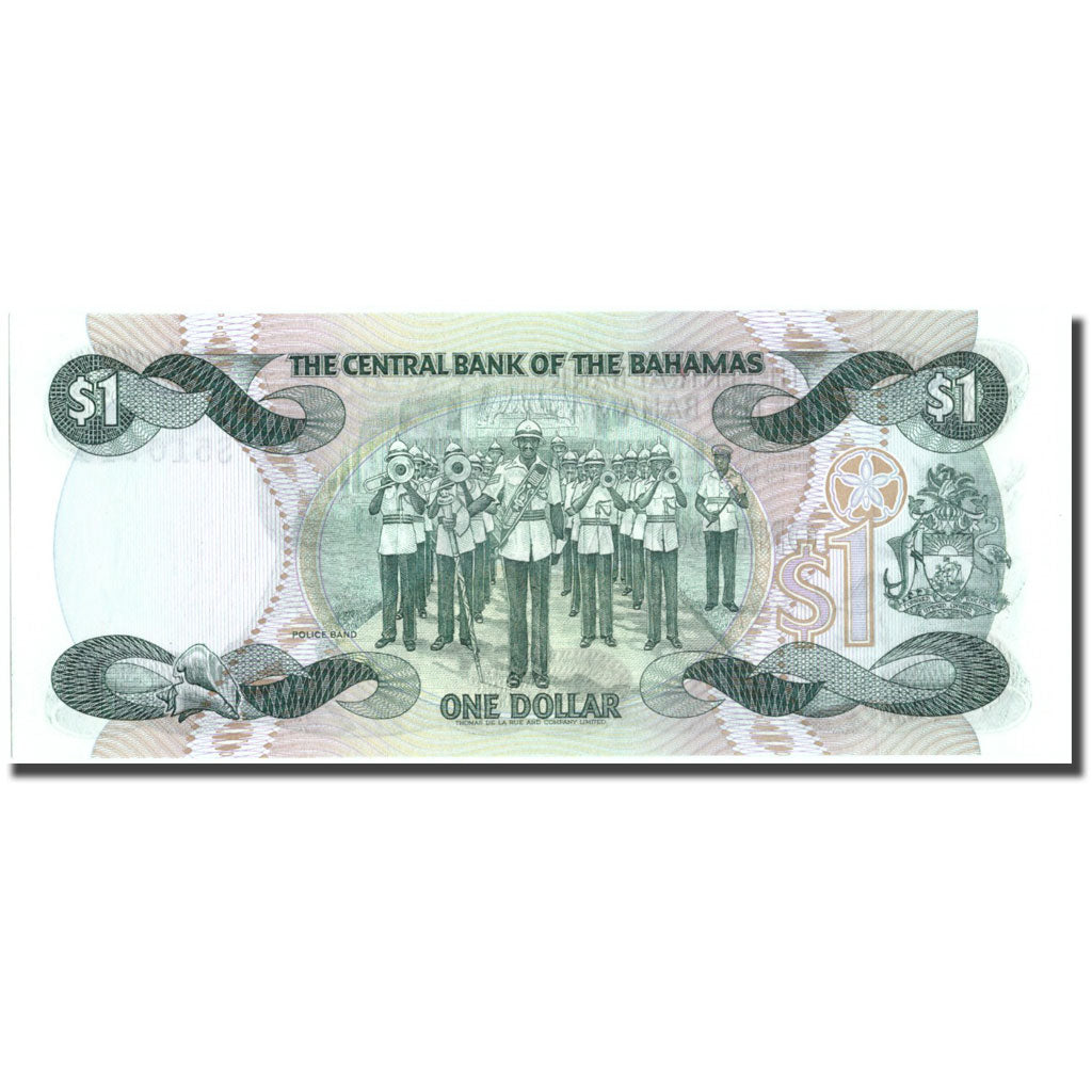 Banknot, Bahamy, 1 Dollar, 1974, 1974, KM:43a, UNC(65-70)