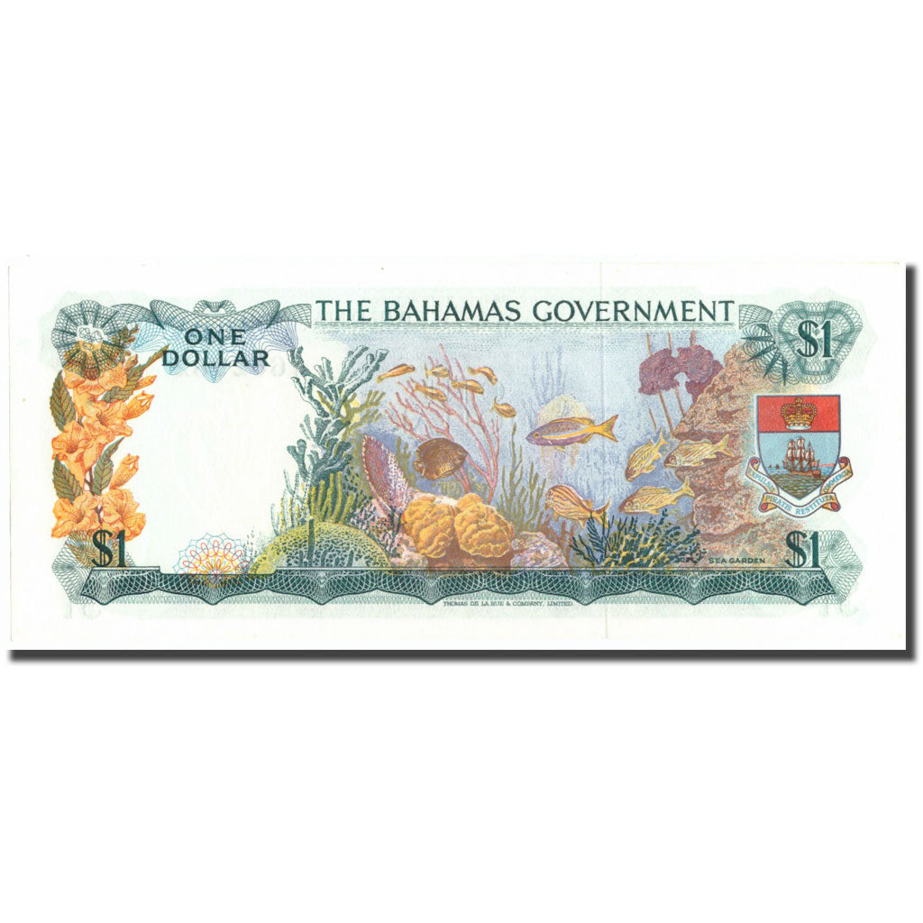 Billet, Bahamas, 1 Dollar, 1965, KM:18a, SPL