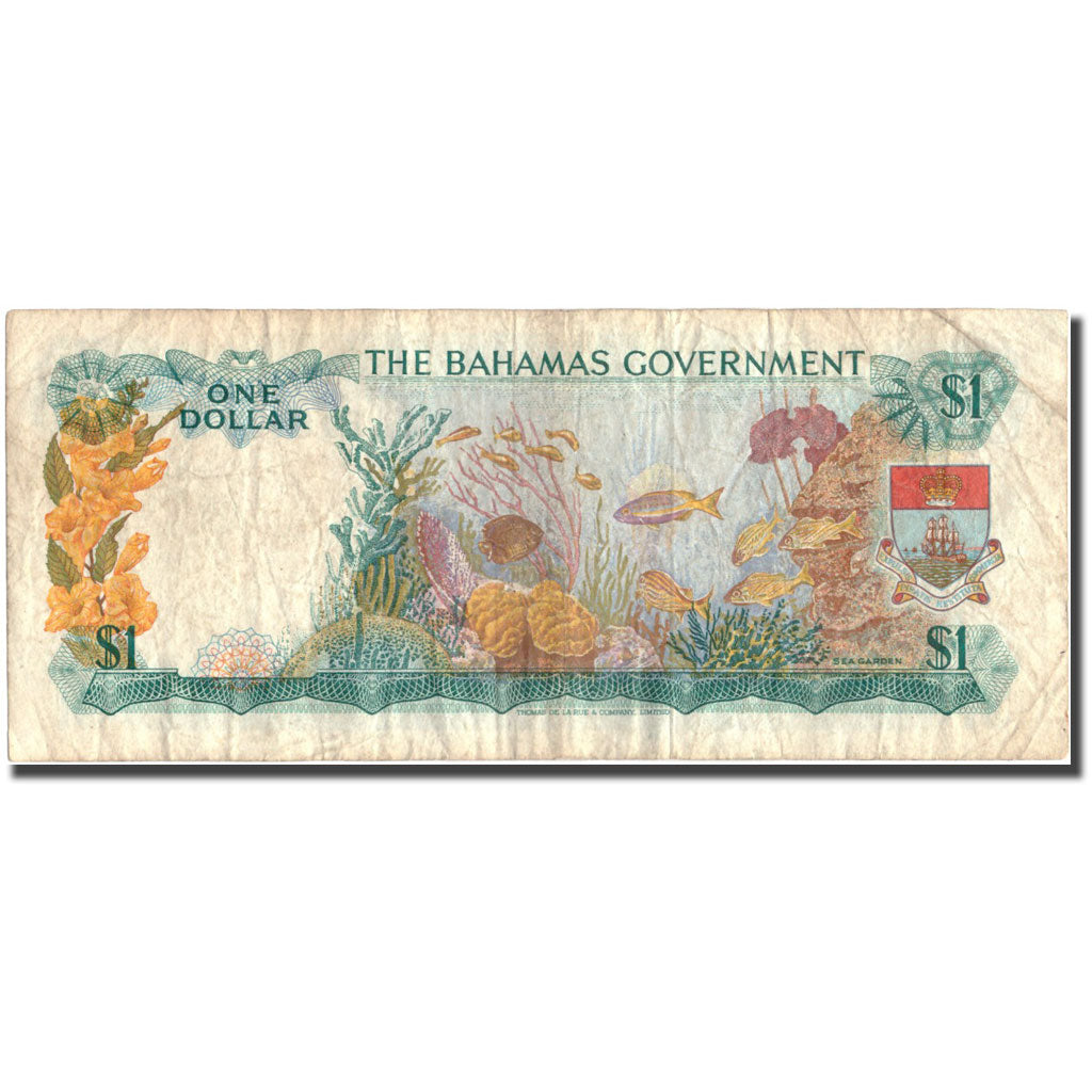 Geldschein, Bahamas, 1 Dollar, 1965, KM:18b, S