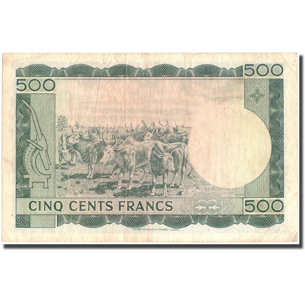 Banknote, Mali, 500 Francs, 1967, 1960-09-22, KM:8a, EF(40-45)