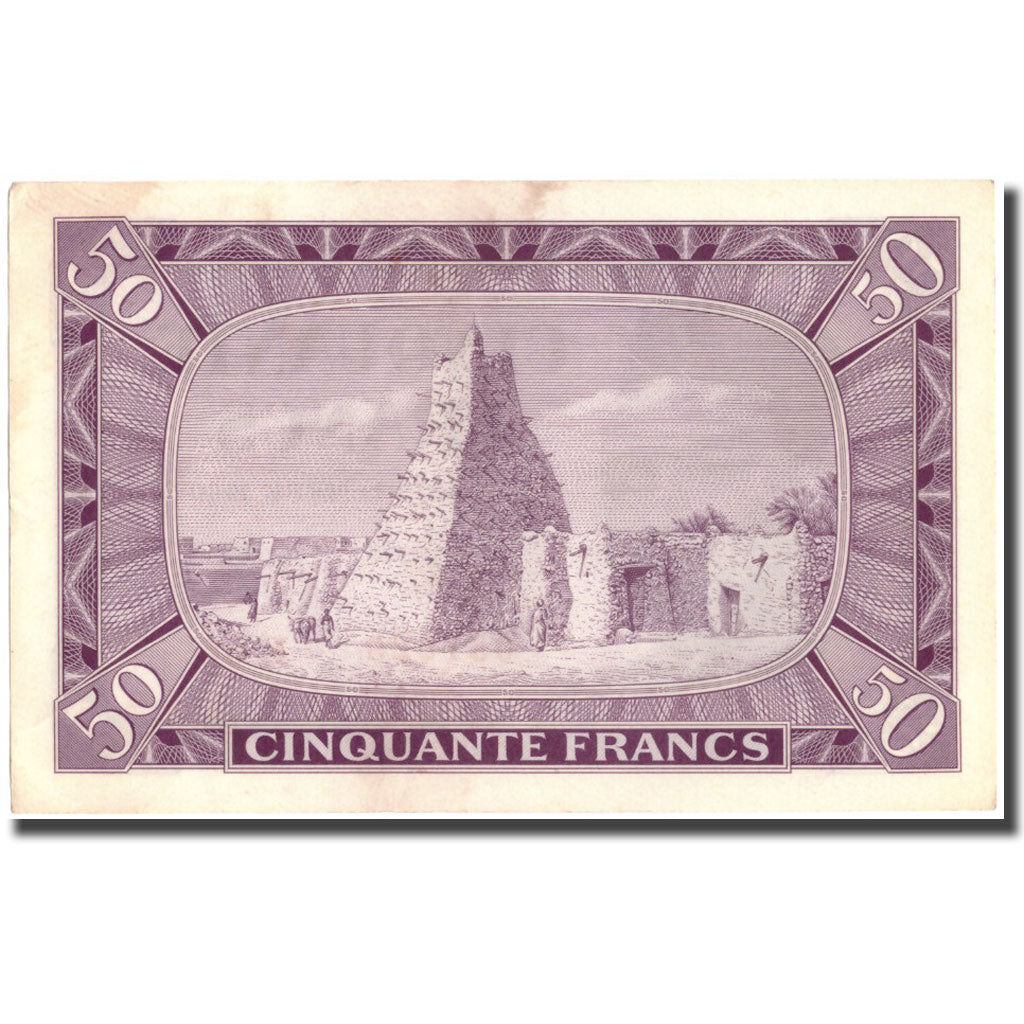 Banknote, Mali, 50 Francs, 1960, 1960-09-22, KM:1, AU(50-53)
