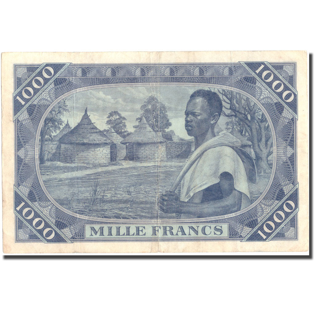 Billete, 1000 Francs, 1960, Malí, 1960-09-22, KM:4, MBC