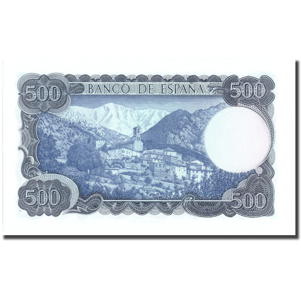 Banknot, Hiszpania, 500 Pesetas, 1971, 1971-07-23, KM:153a, UNC(64)