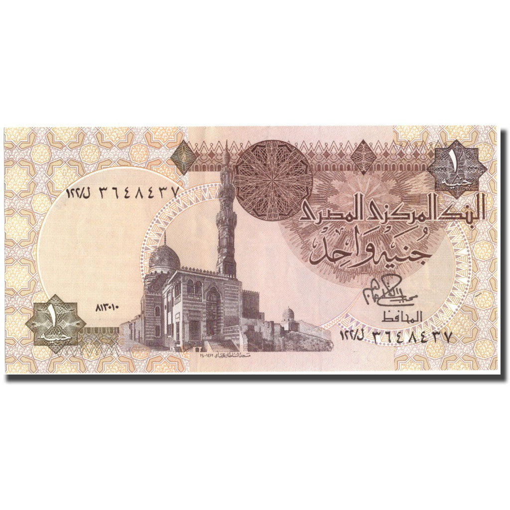 Banconote, Egitto, 1 Pound, 1978-1981, KM:50a, SPL