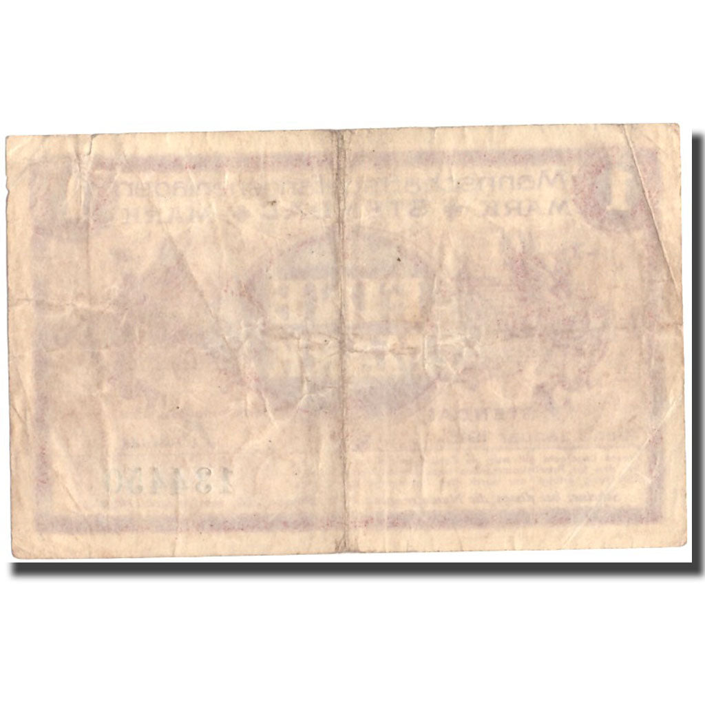 Banknote, Germany, 1 Mark, 1916, 1916-01-01, VF(30-35)