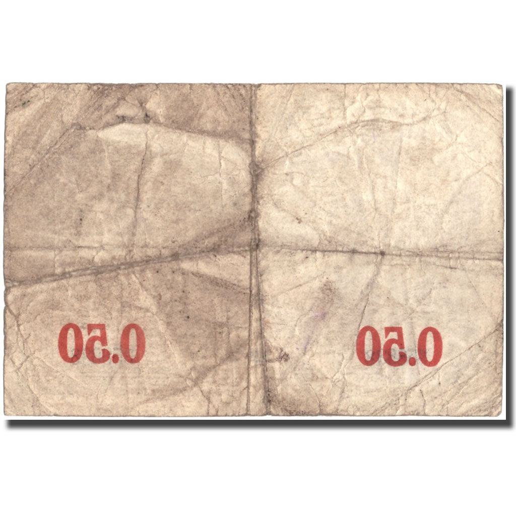 Frankreich, Boulogne-sur-Mer, 50 Centimes, 1914, SGE+, Pirot:31-17