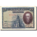 Biljet, Spanje, 25 Pesetas, 1928, 1928-08-15, KM:74b, TTB
