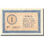 Banknote, Spain, 1 Peseta, GIRONELLA, 1937, UNC(60-62)