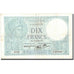 Frankreich, 10 Francs, 10 F 1916-1942 ''Minerve'', 1941, 1941-12-04, S+, KM:84