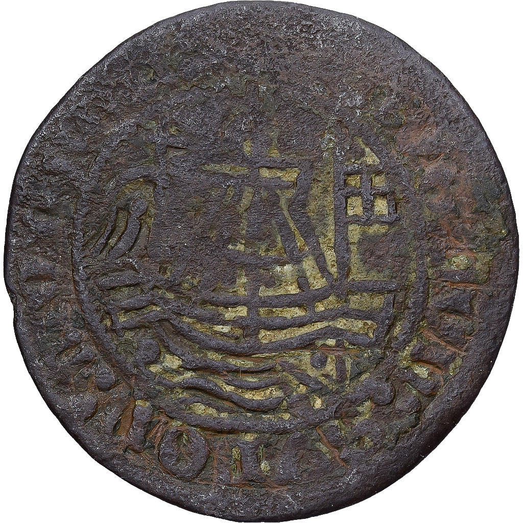 France, Token, Jeton de Compte à la nef, History, VF(20-25), Copper