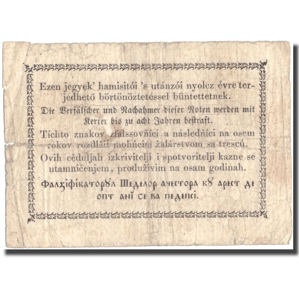 Billete, 30 Pengö Krajczar, 1849, Hungría, 1849-01-01, KM:S122, BC