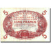 Guadeloupe, 5 Francs, X.152, VF 25, PMG