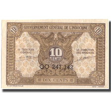 Banknote, FRENCH INDO-CHINA, 10 Cents, Undated (1942), KM:89a, VF(30-35)