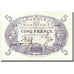 Martinique, 5 Francs, Undated (1934-1945), AU(55-58), KM:6