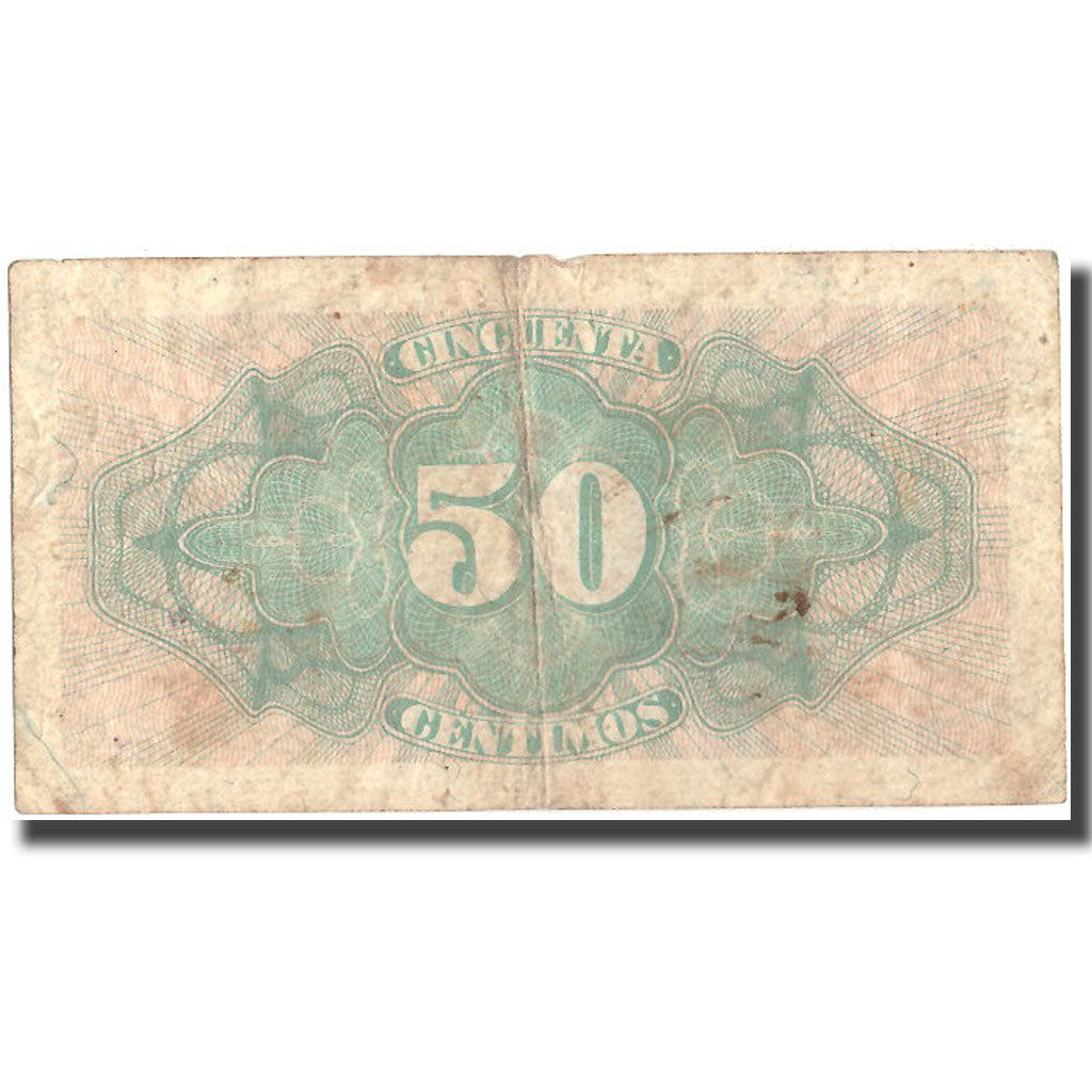 Banknote, Spain, 50 Centimos, 1937, 1937, KM:93, VF(20-25)