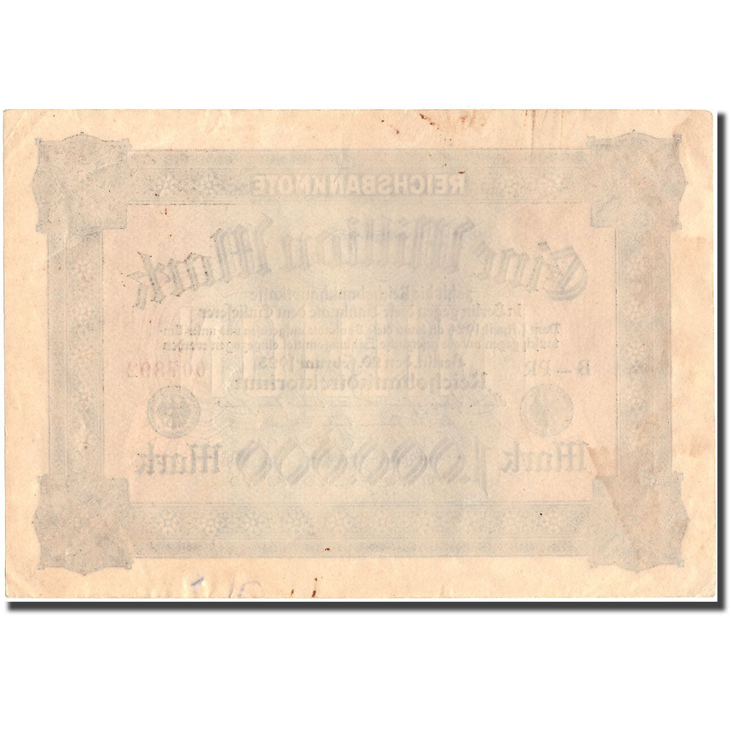 Banknote, Germany, 1 Million Mark, 1923, 1923-02-20, KM:86a, EF(40-45)
