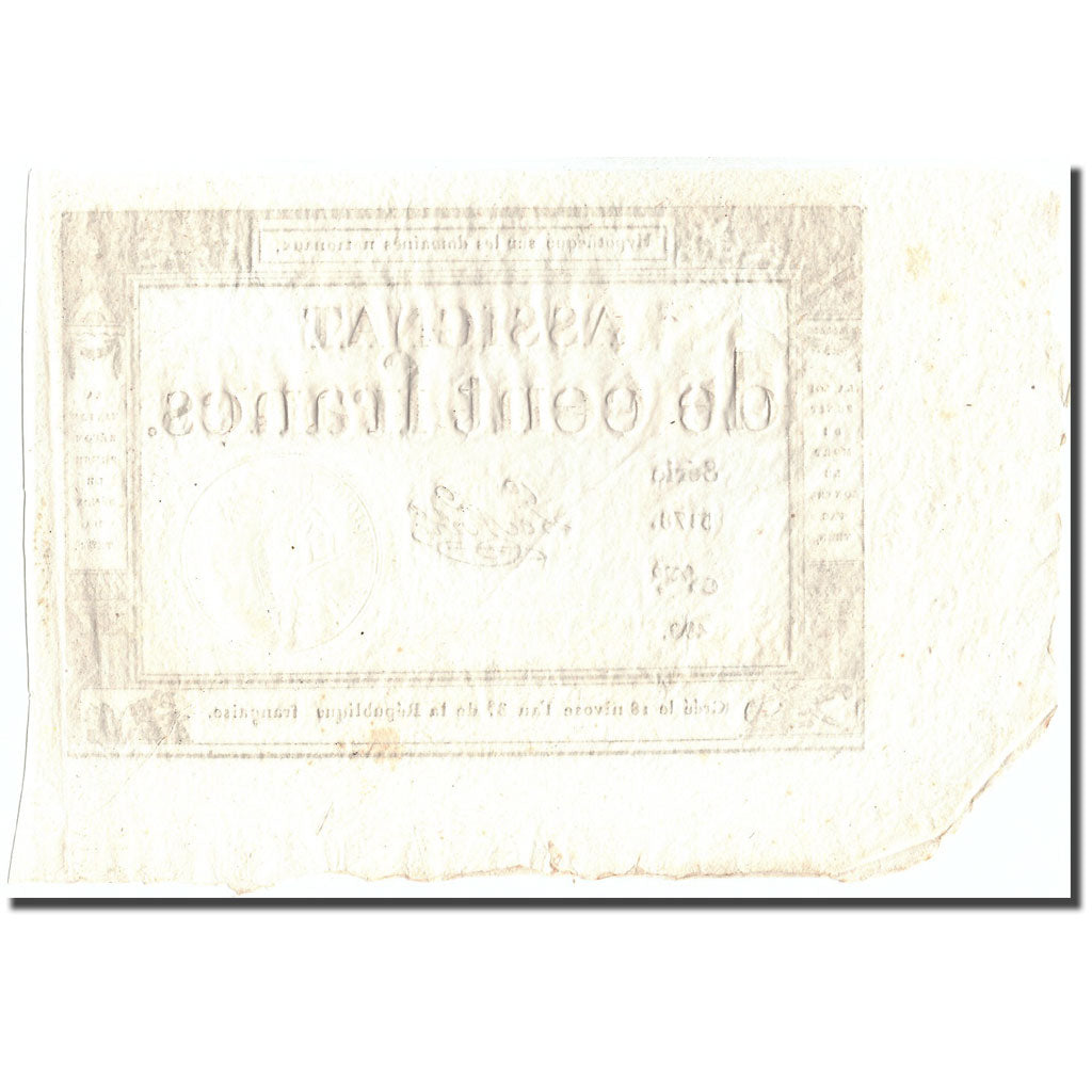 France, 100 Francs, 1794-1795, Le Noble, SUP, KM:A78