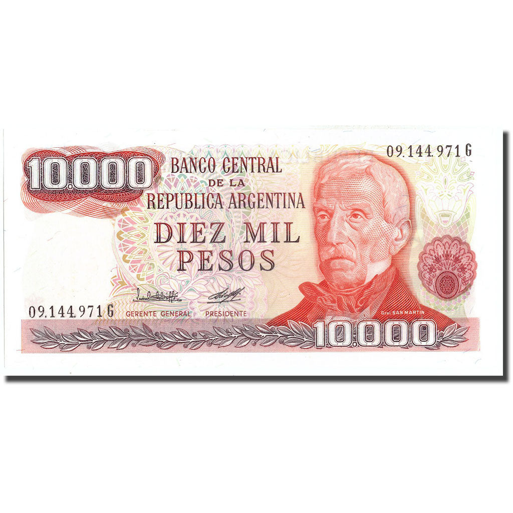 Geldschein, Argentinien, 10,000 Pesos, KM:306a, UNZ