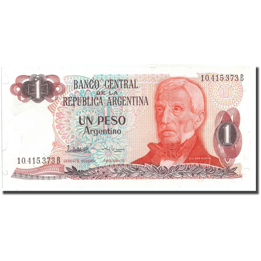 Banknote, Argentina, 1 Peso Argentino, KM:311a, UNC(65-70)