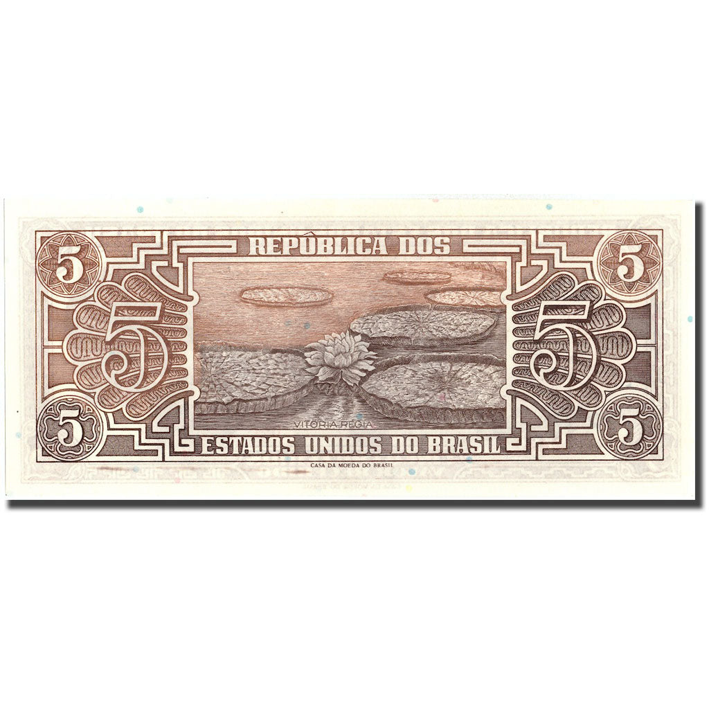 Banknote, Brazil, 5 Cruzeiros, KM:166b, UNC(65-70)