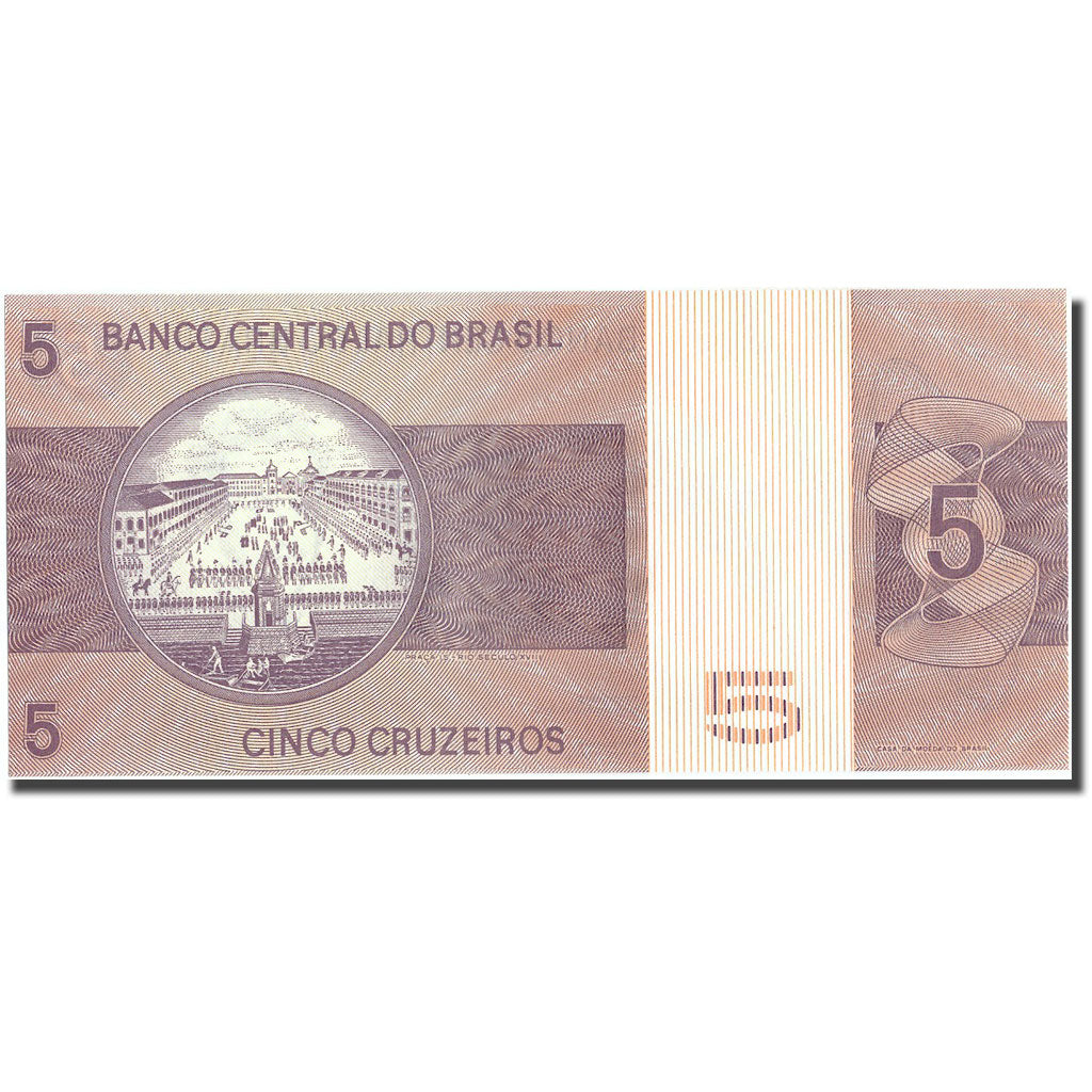 Geldschein, Brasilien, 5 Cruzeiros, KM:192d, UNZ